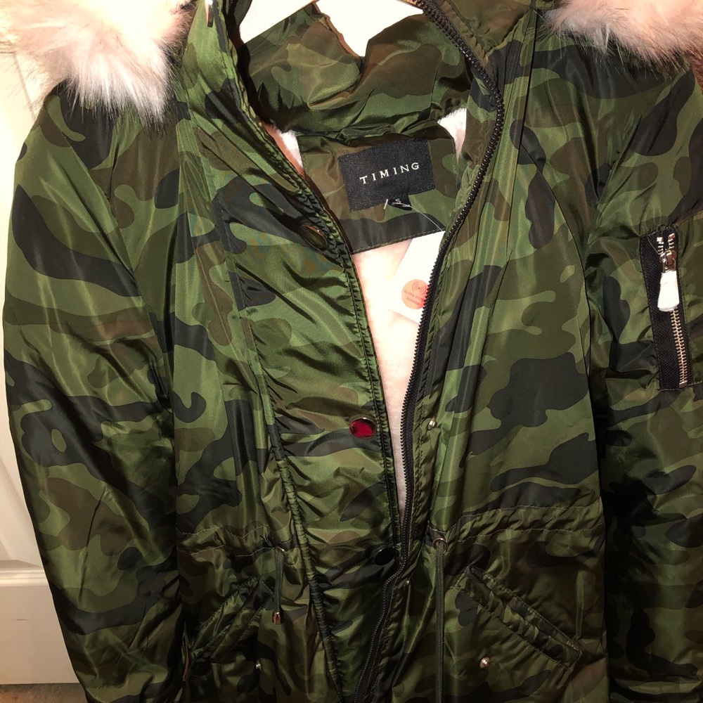 Camo coat